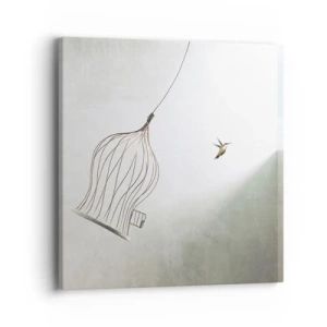 Obraz na plátne - Vo svojom živle - 40x40 cm