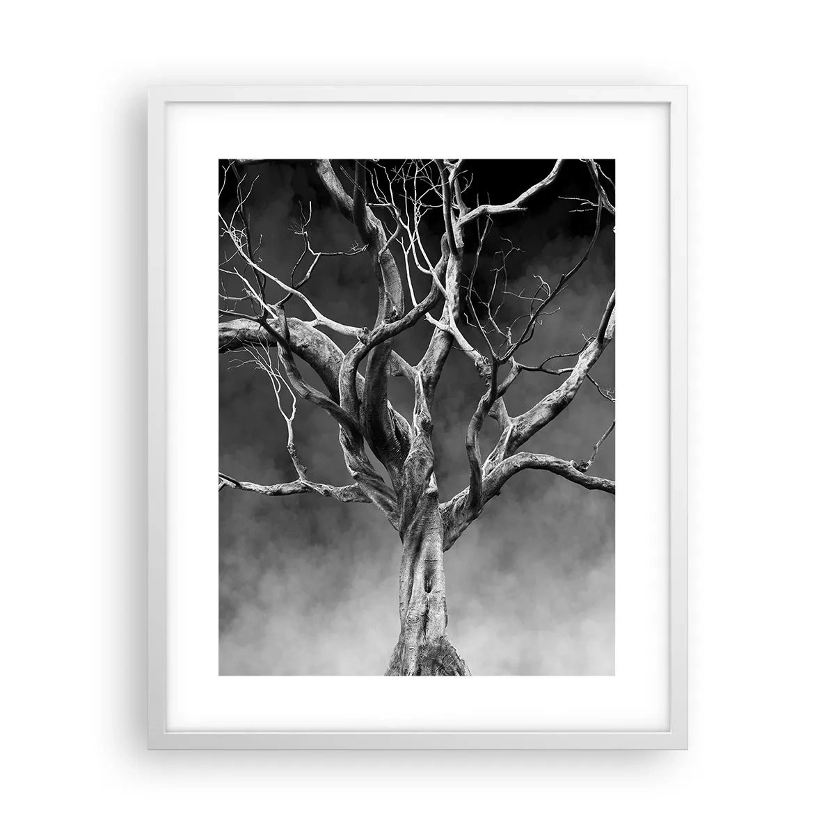 Plagát v bielom ráme - Pôvodné a sväté - 40x50 cm