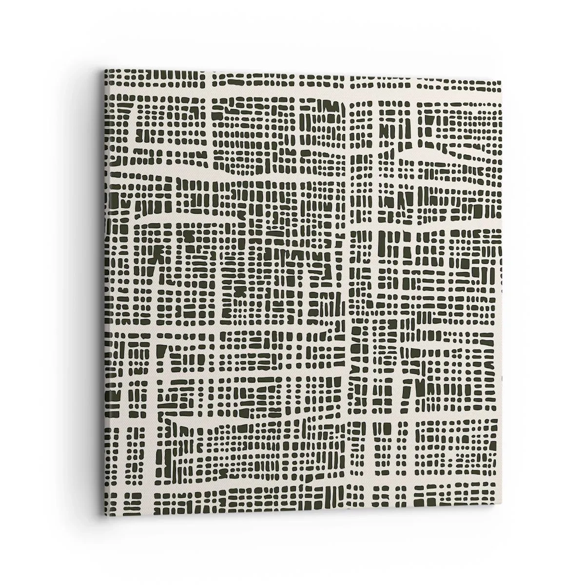 Obraz na plátne - Tkaná kompozícia - 70x70 cm