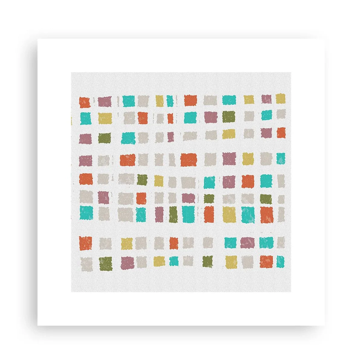 Plagát - Neznáma hra - 30x30 cm