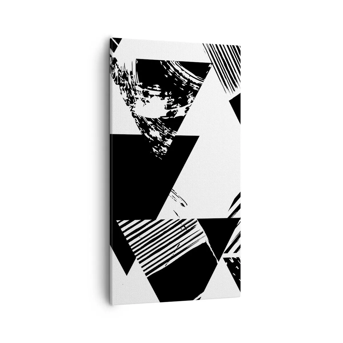 Obraz na plátne - Dážď trojuholníkov - 55x100 cm