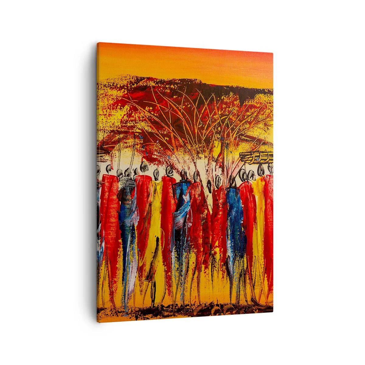 Obraz na plátne - Tam, tam, tam, tam idú - 50x70 cm