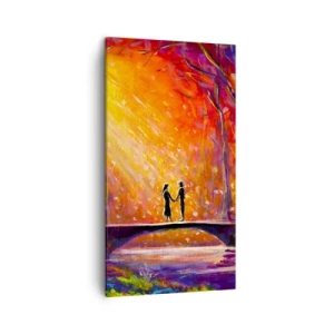 Obraz na plátne - Nebo ich tiež miluje - 45x80 cm