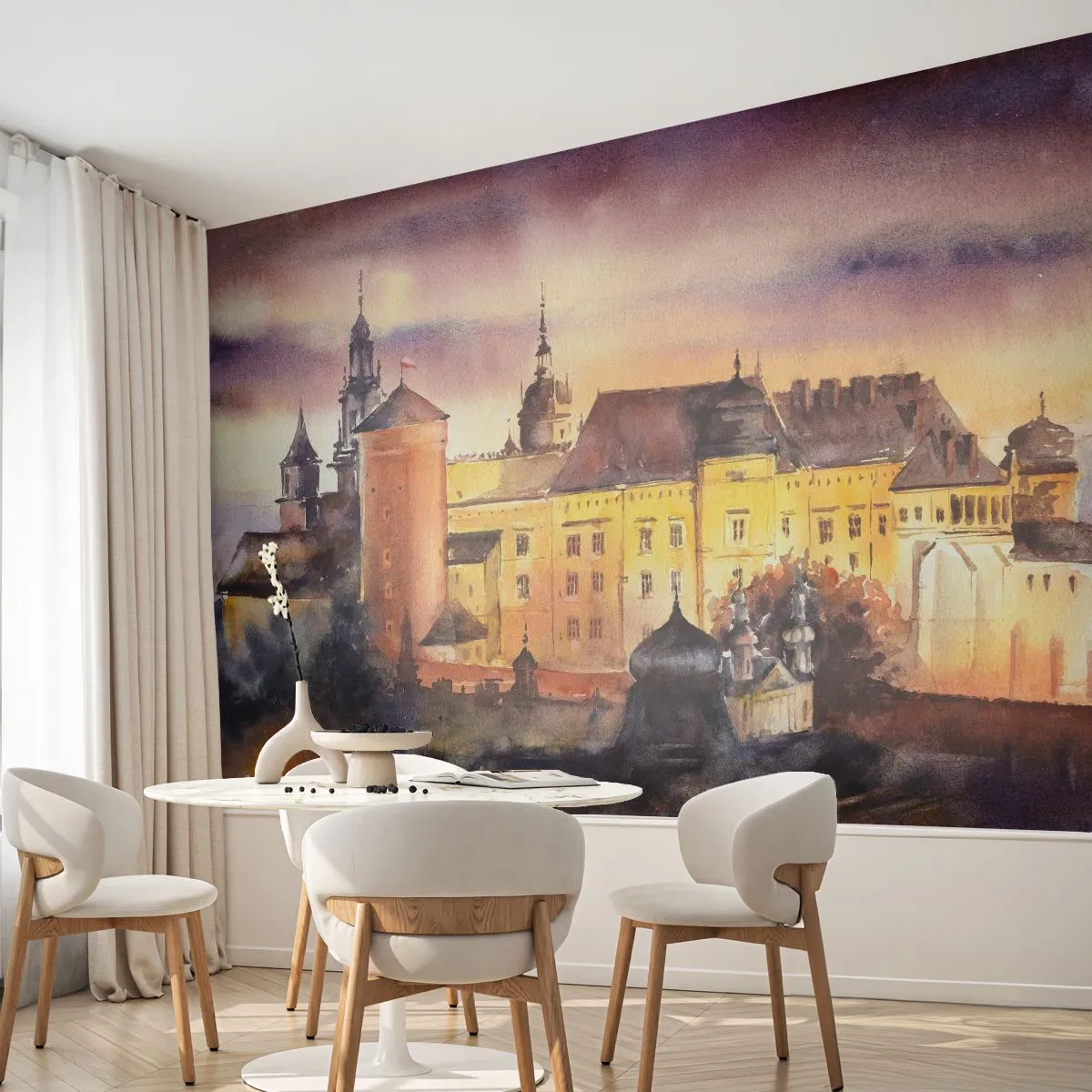 Fototapeta Premium Canvas - Dejiny a rozprávka - Zámok, klasické, Architektúra - 250x175 cm