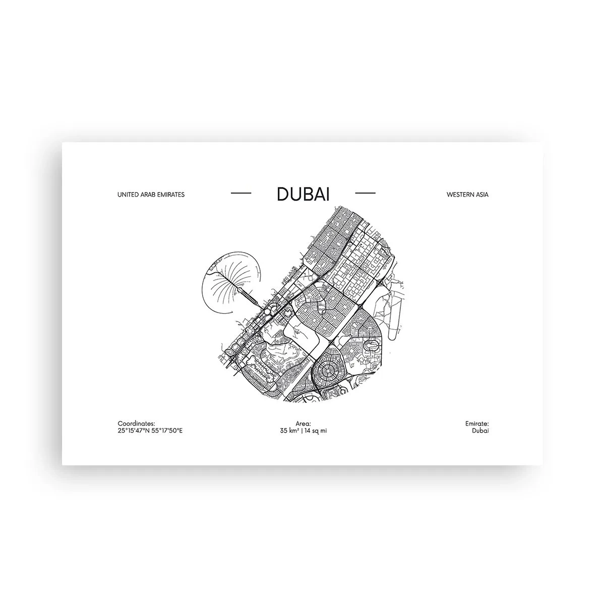 Plagát - Anatómia Dubaja - 91x61 cm