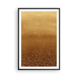 Plagát v čiernom ráme - Zrodenie svetla - 61x91 cm