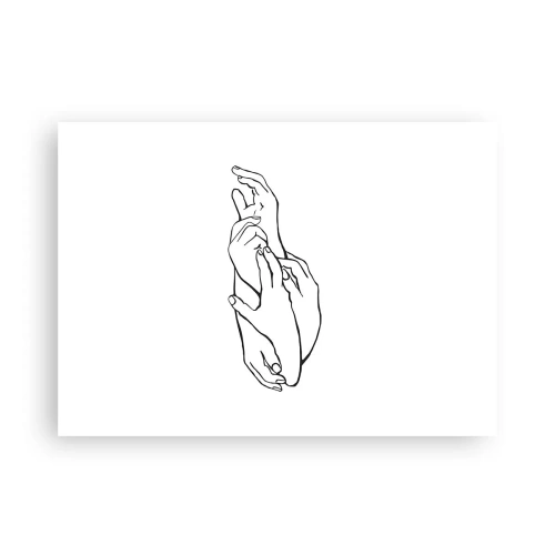 Plagát - Dobrý dotyk - 70x50 cm