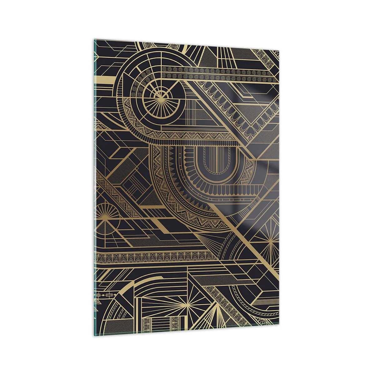 Obraz na skle - Koncepty, nápady, plány - 50x70 cm