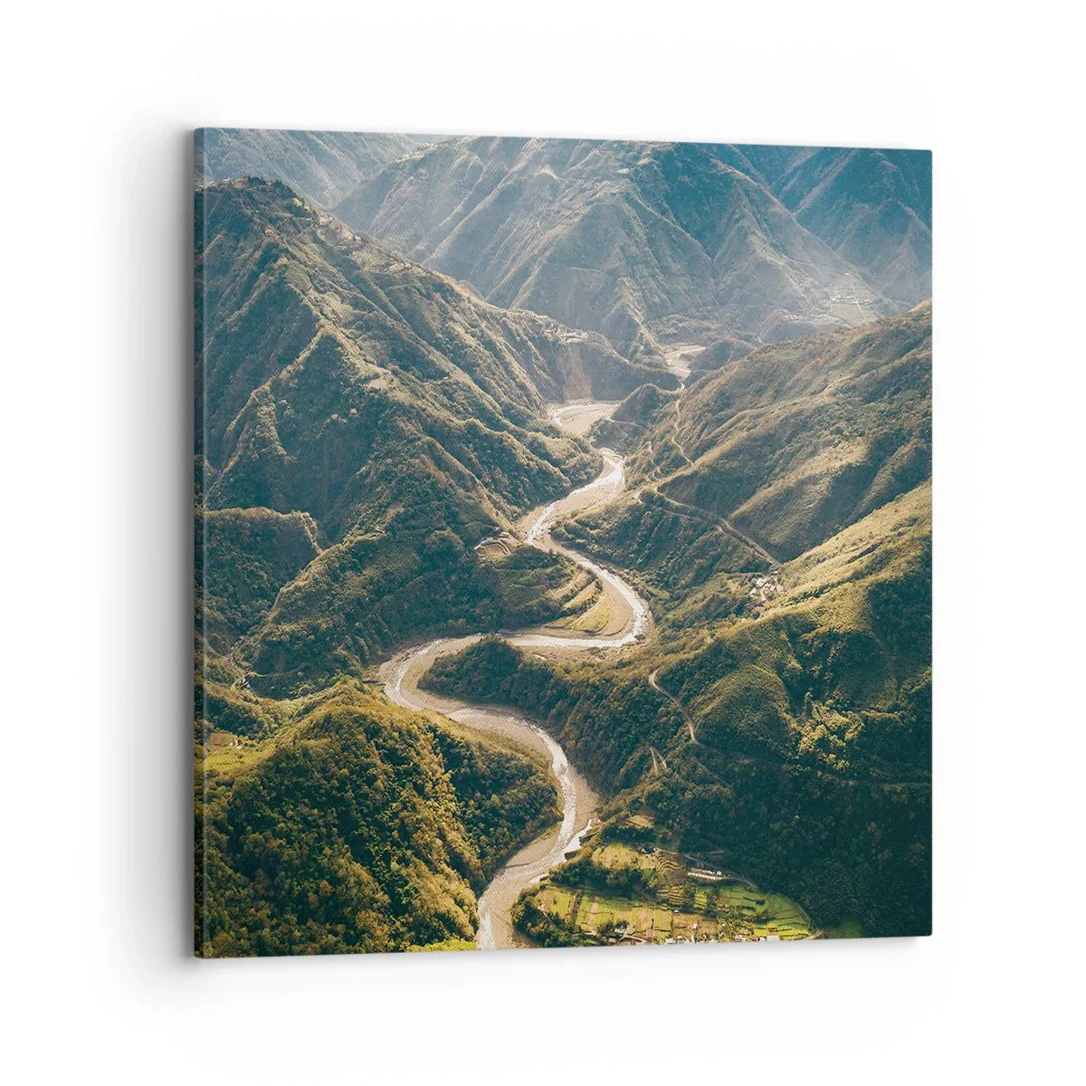 Obraz na plátne - Priamo zo srdca hôr - 70x70 cm