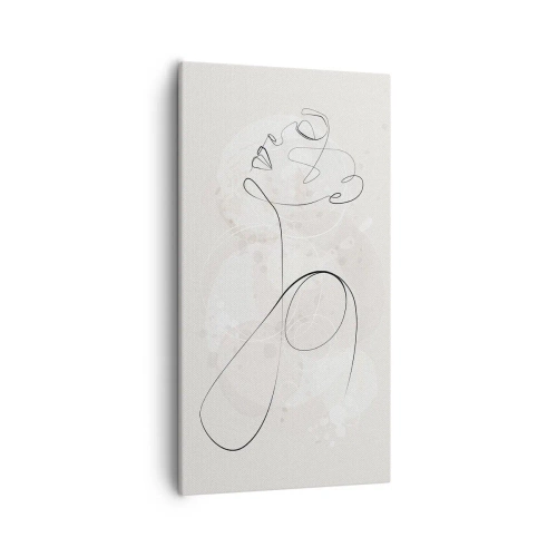 Obraz na plátne - Špirála krásy - 55x100 cm