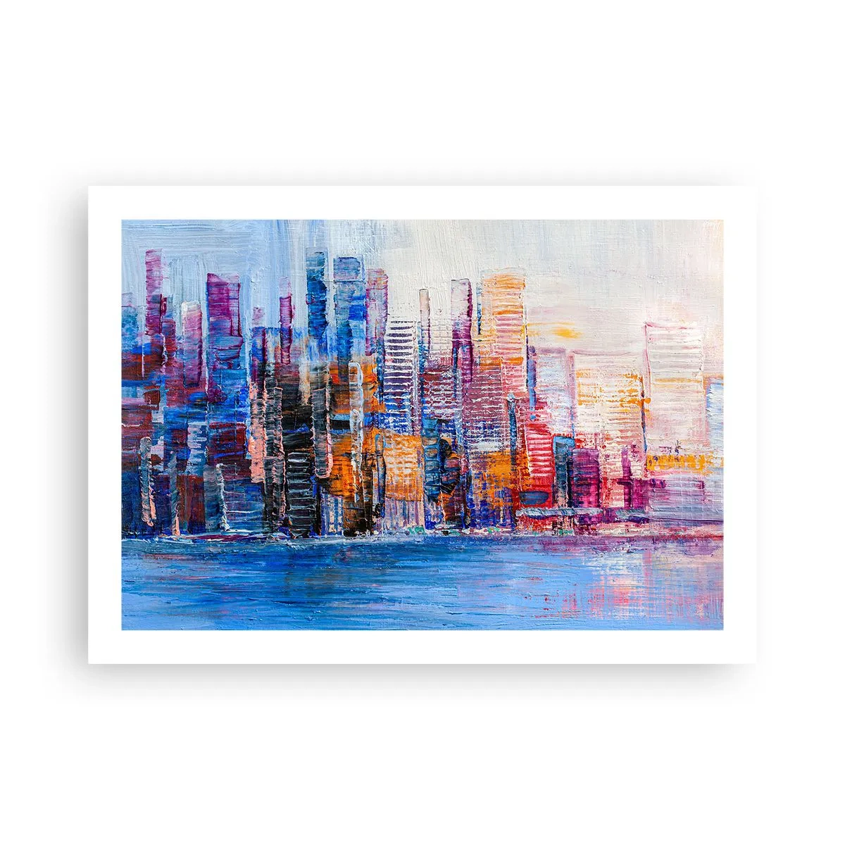 Plagát - Radostná metropola - 70x50 cm