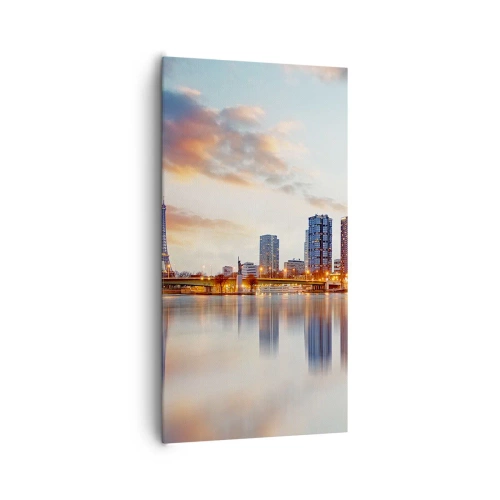 Obraz na plátne - Monumentálny pokoj Paríža - 65x120 cm