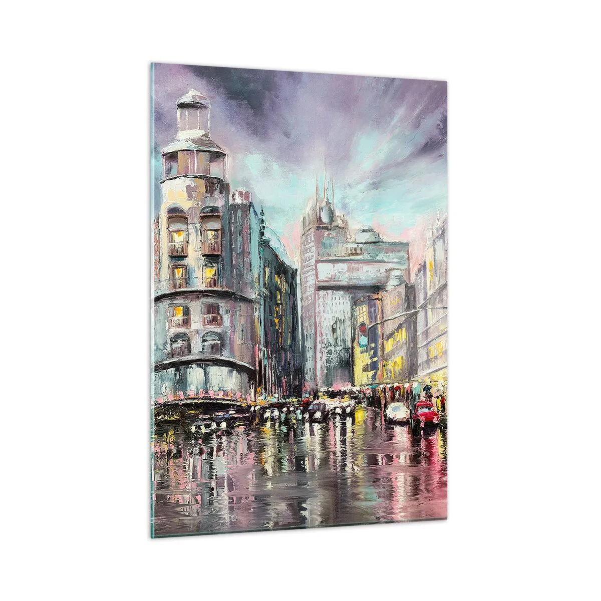 Obraz na skle - To bude vydarený večer - 50x70 cm