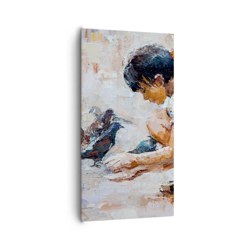 Obraz na plátne - Maličkí a najmilší - 65x120 cm