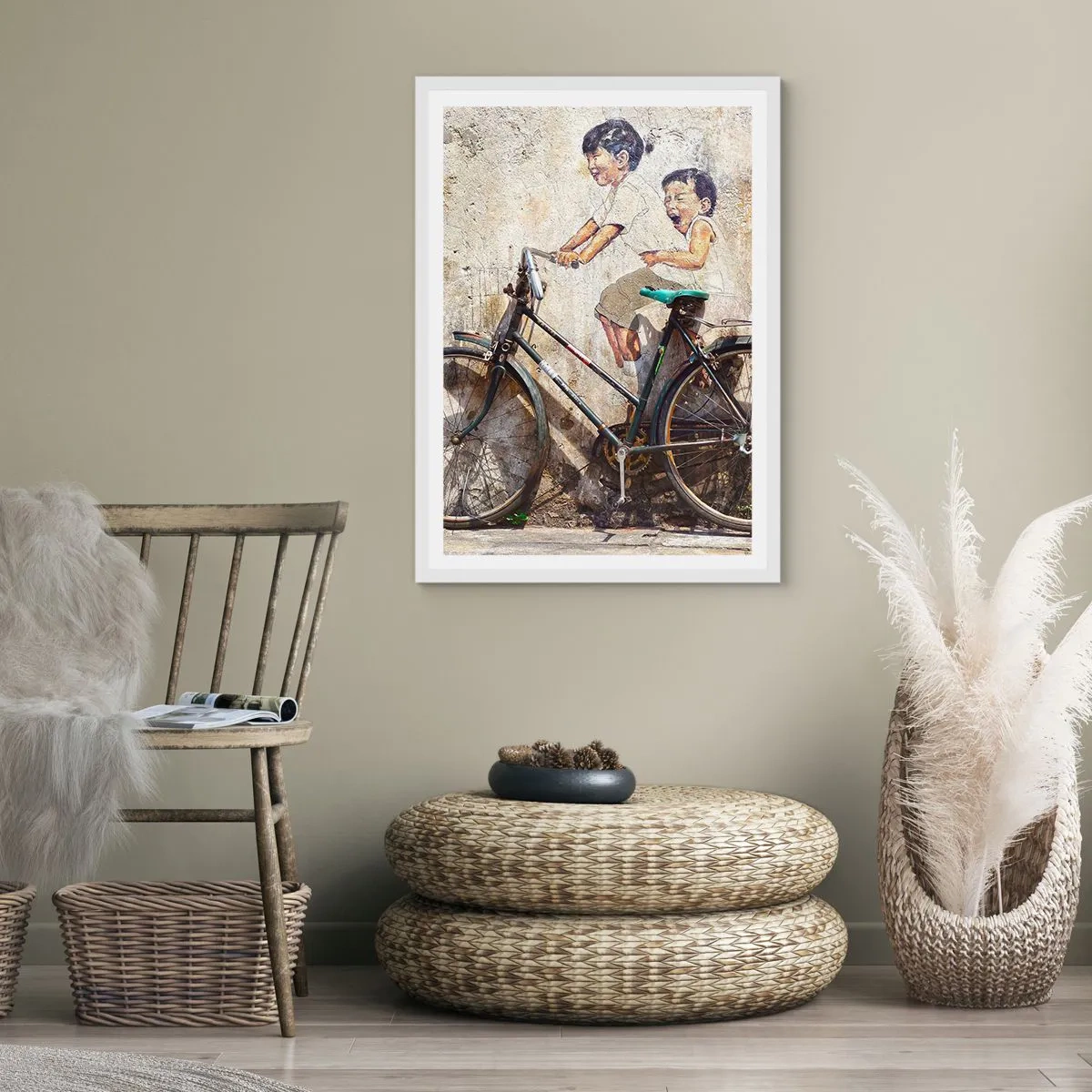 Plagát v bielom ráme - Pravda alebo klam? - 61x91 cm