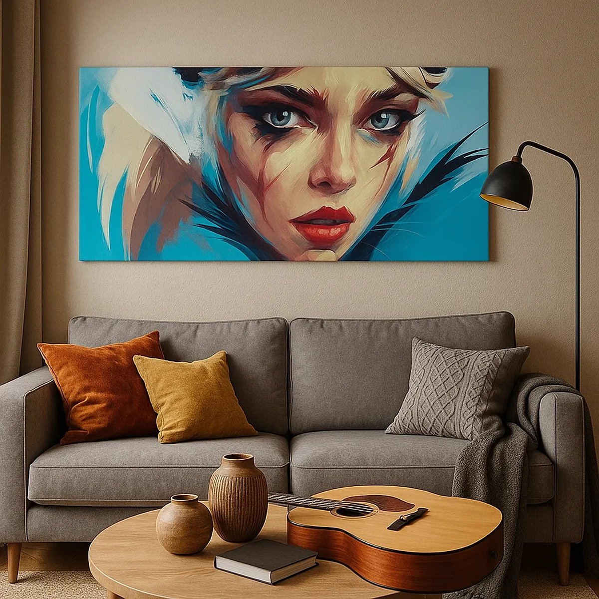 Obraz na plátne - Silničná bojovníčka - 30x30 cm