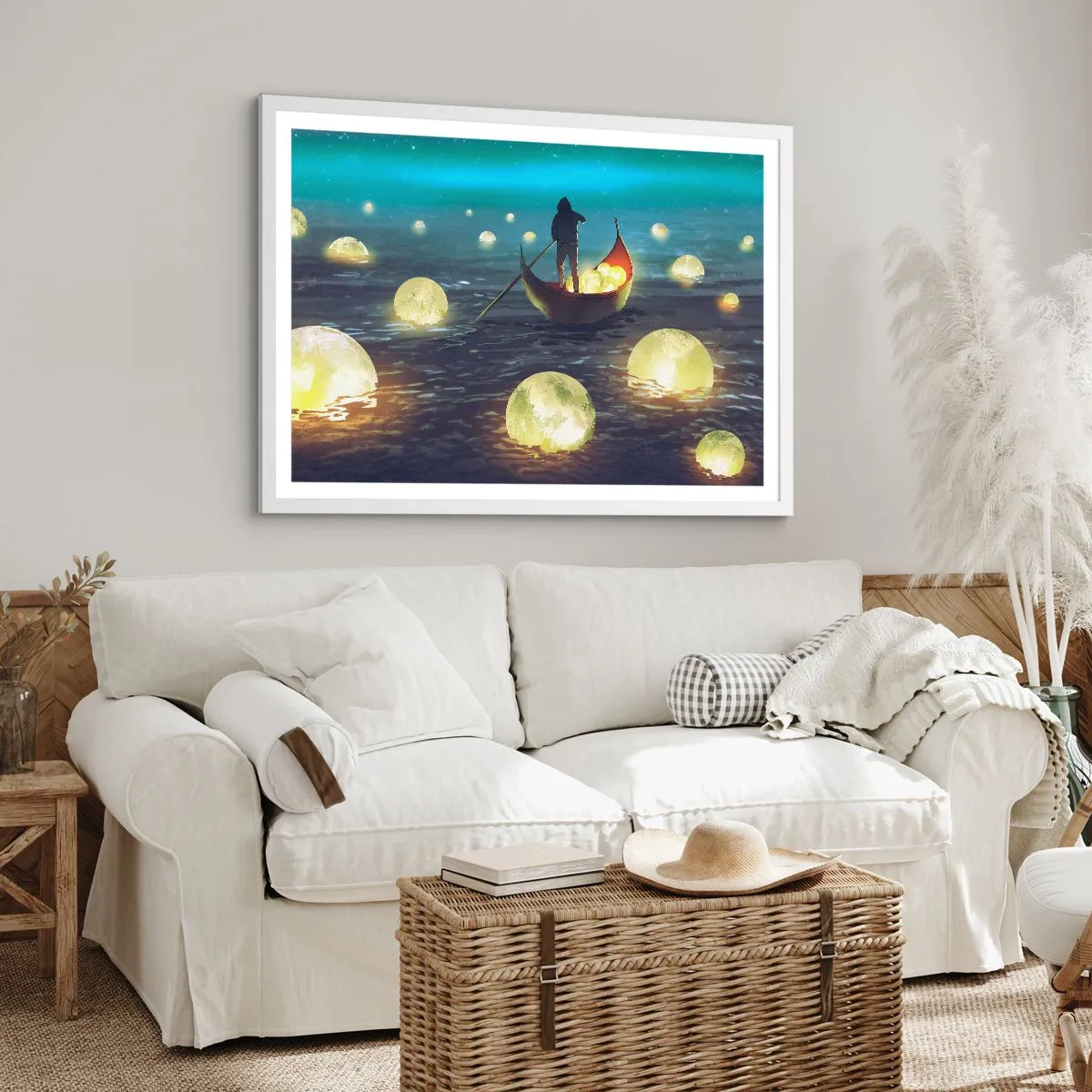 Plagát v bielom ráme - Veci, o ktorých sa filozofom nezdá - 70x50 cm