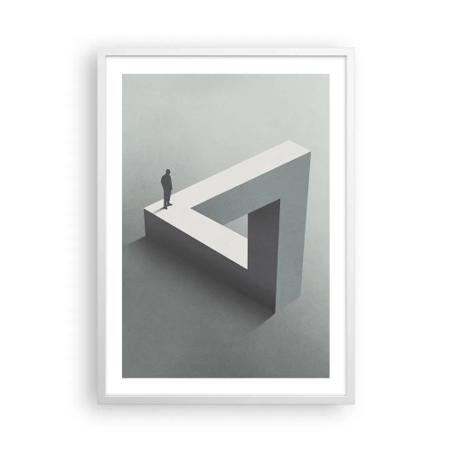 Plagát v bielom ráme - A predsa je to možné - 50x70 cm