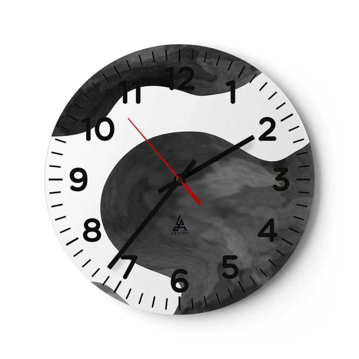 Nástenné hodiny - Mliečna dráha - 30x30 cm