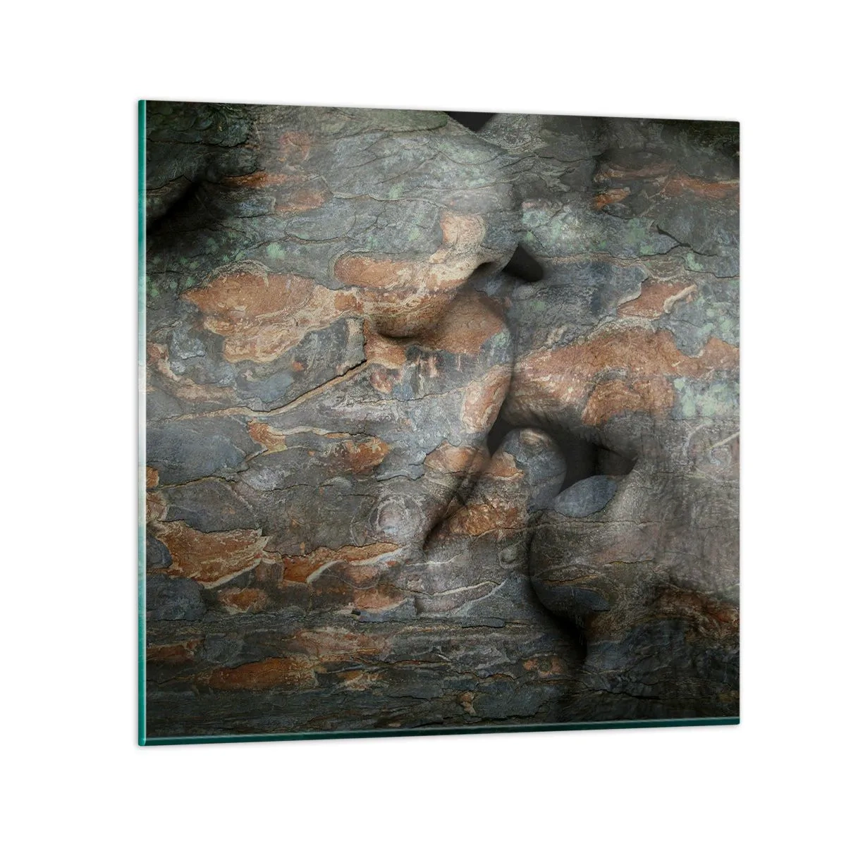 Obraz na skle - Navždy spolu - 50x50 cm