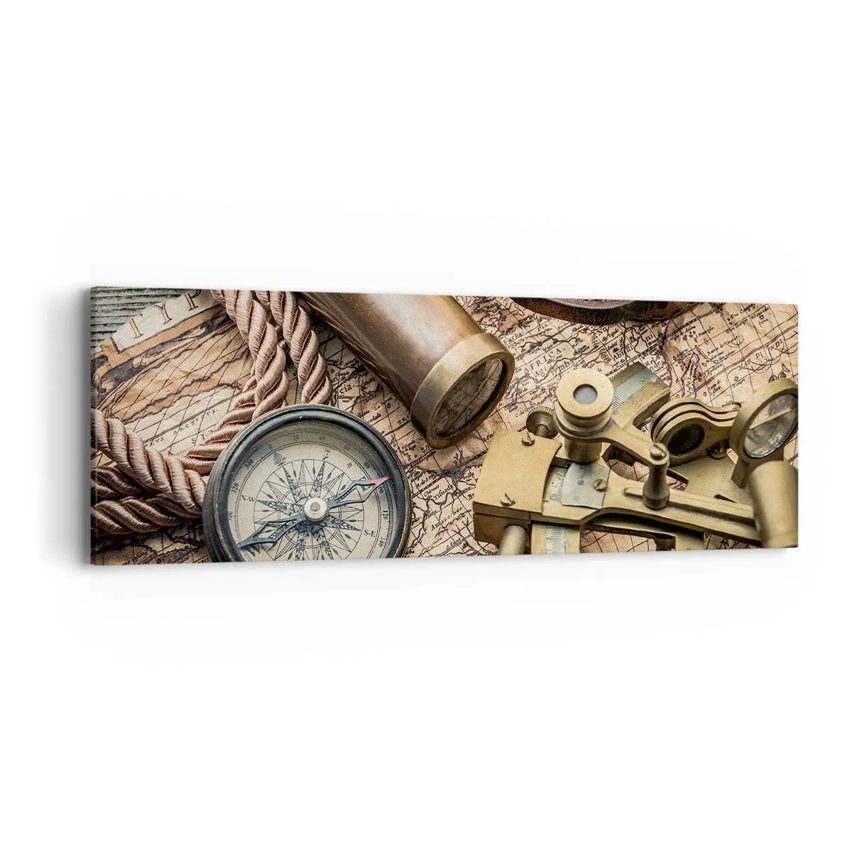 Obraz na plátne - Urči smer - 90x30 cm