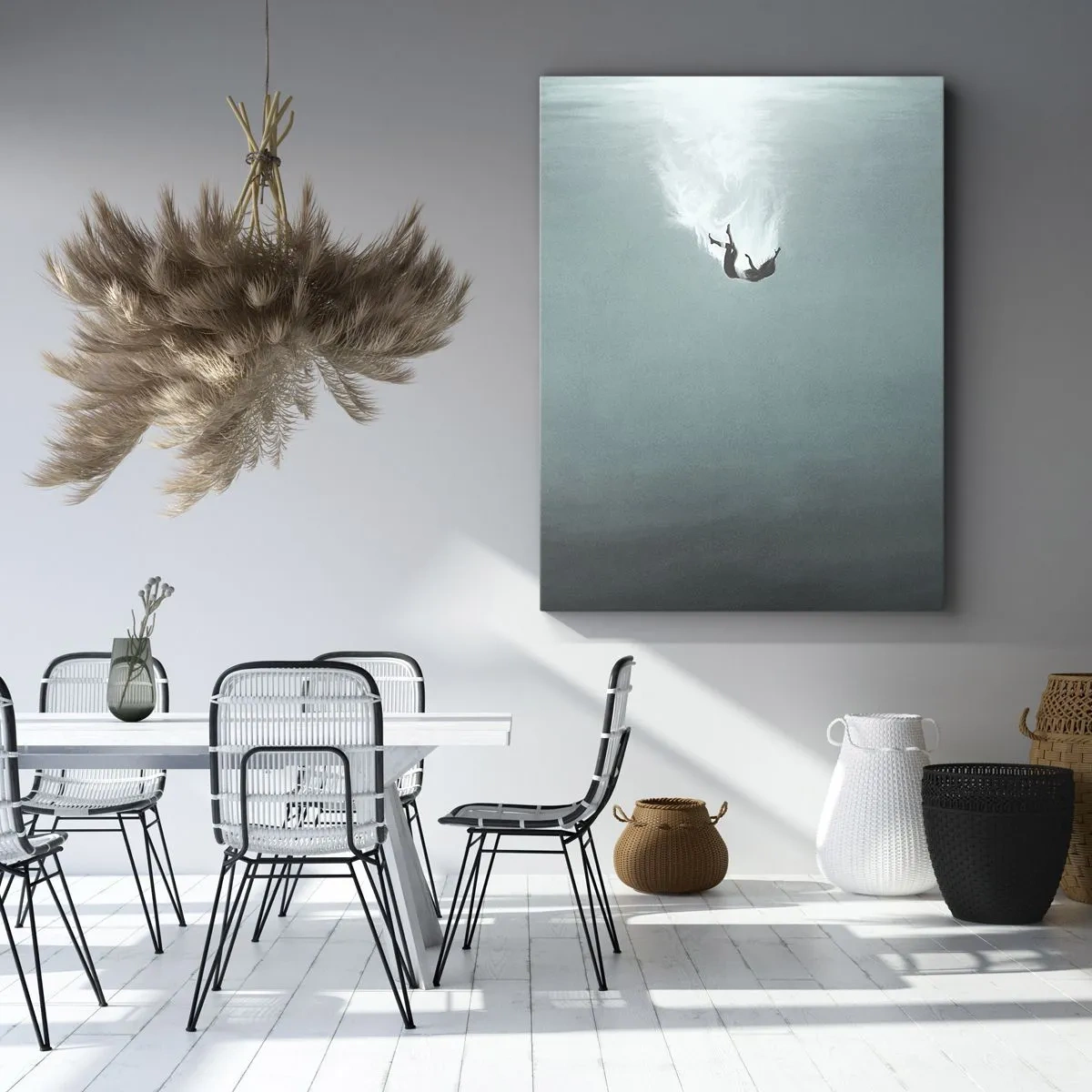 Obraz na plátne - V objatí oceánu - 50x70 cm