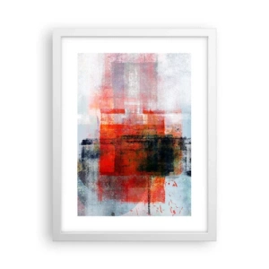Plagát v bielom ráme - Žiariaca kompozícia - 30x40 cm