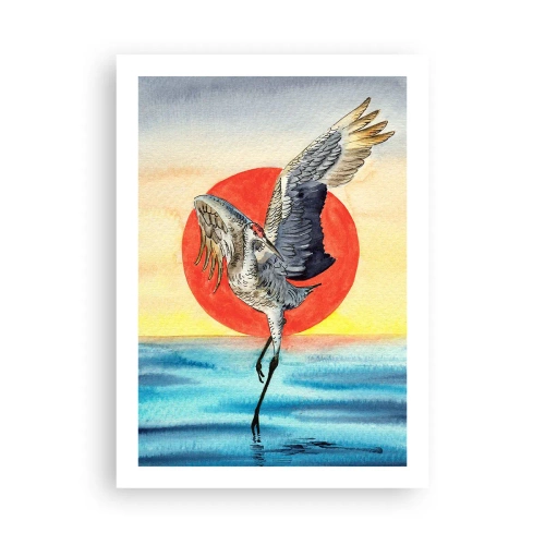 Plagát - Je čas ísť späť - 50x70 cm