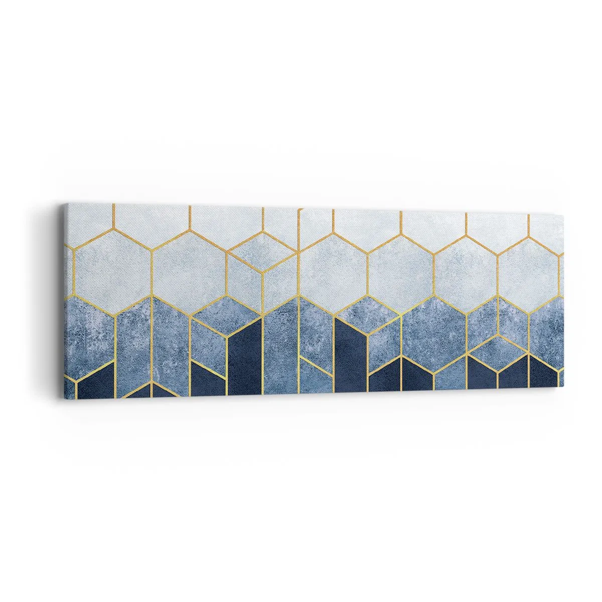 Obraz na plátne - Kompozícia v synkopickom rytme - 90x30 cm