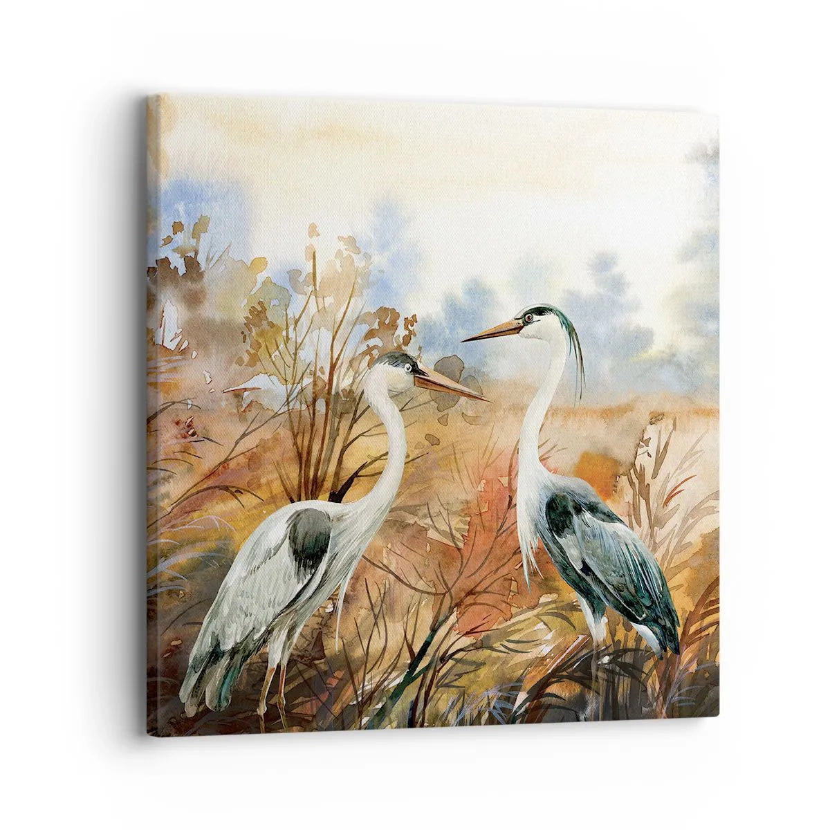 Obraz na plátne - Kam na jeseň? - 30x30 cm