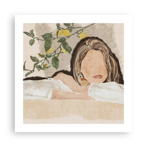 Plagát - Kráska z juhu - 50x50 cm