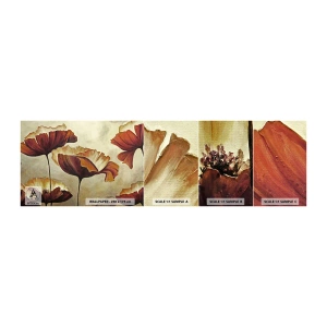 Vzorka samolepiacej fototapety Deluxe Sticker - Lán lúky - Abstrakcia, Kvetina, Kus - 100x30 cm