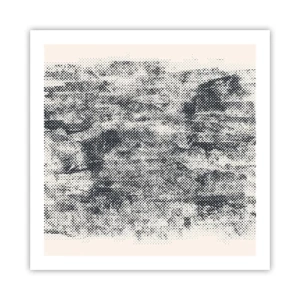 Plagát - Hmlistá kompozícia - 60x60 cm