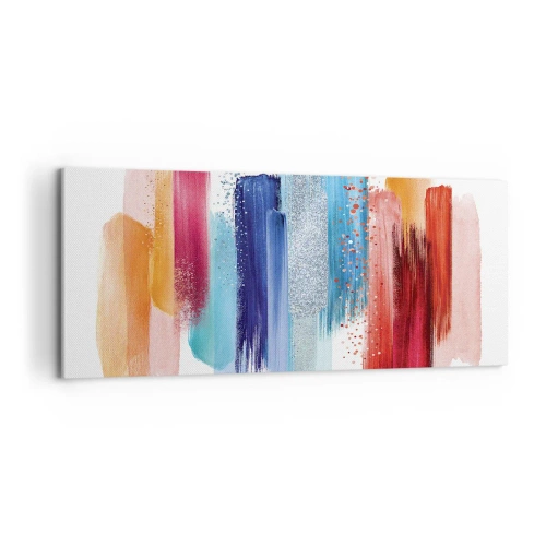 Obraz na plátne - Hore a dole - 100x40 cm