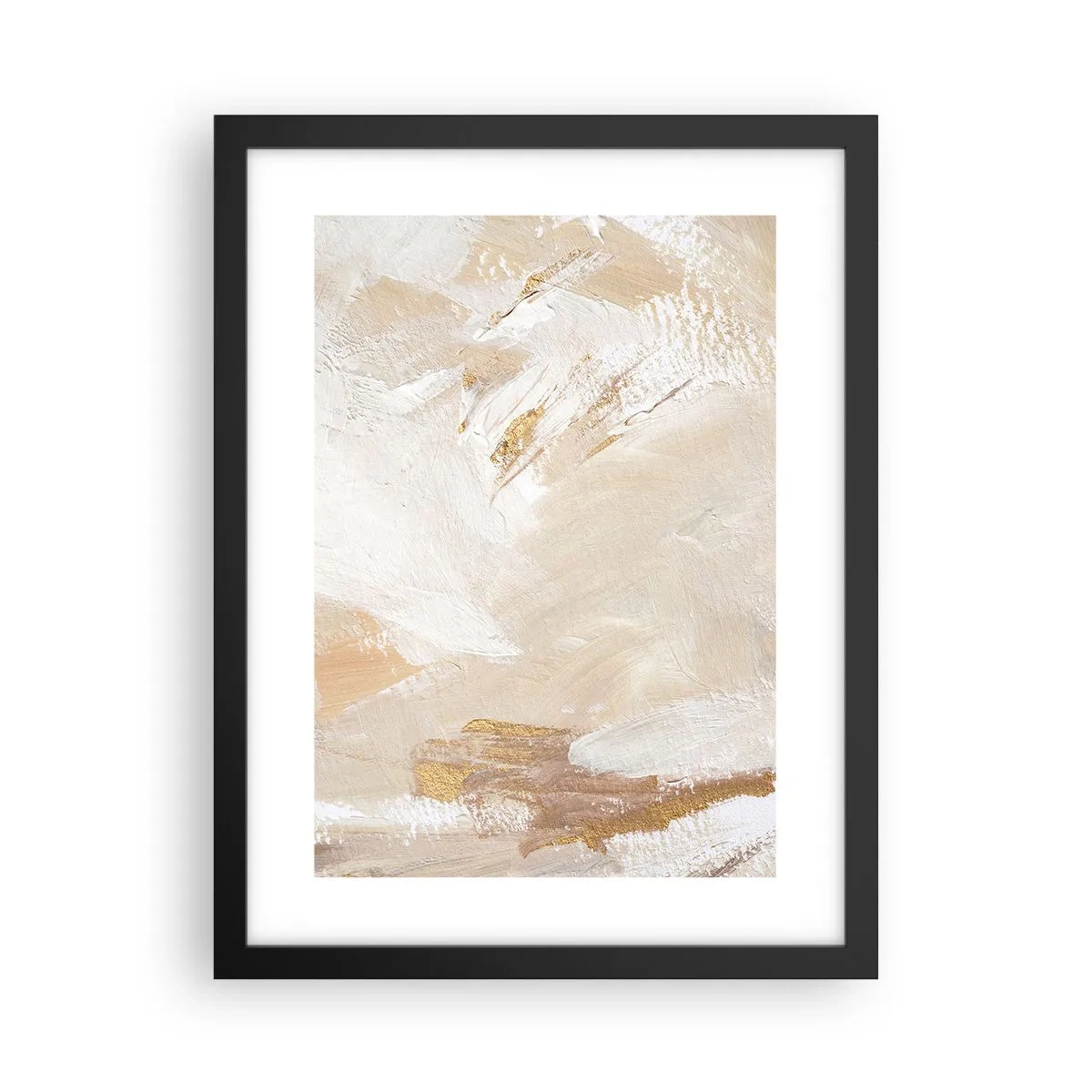 Plagát v čiernom ráme - Pastelová kompozícia - 30x40 cm