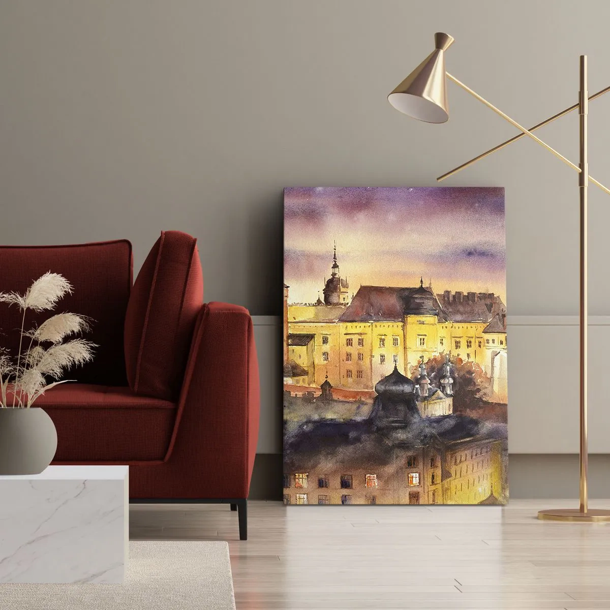 Obraz na plátne - Dejiny a rozprávka - 50x70 cm