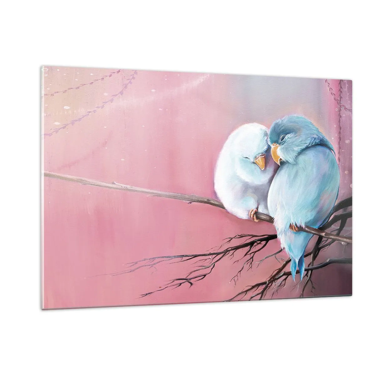 Obraz na skle - Čo k tomu dodať? - 120x80 cm