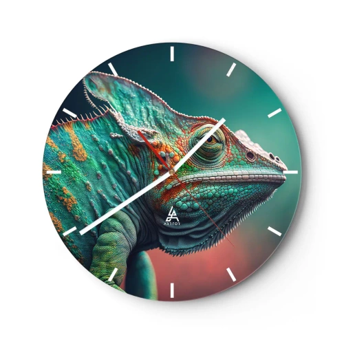 Nástenné hodiny - Vidíš ma? To nie je dobre… - 40x40 cm