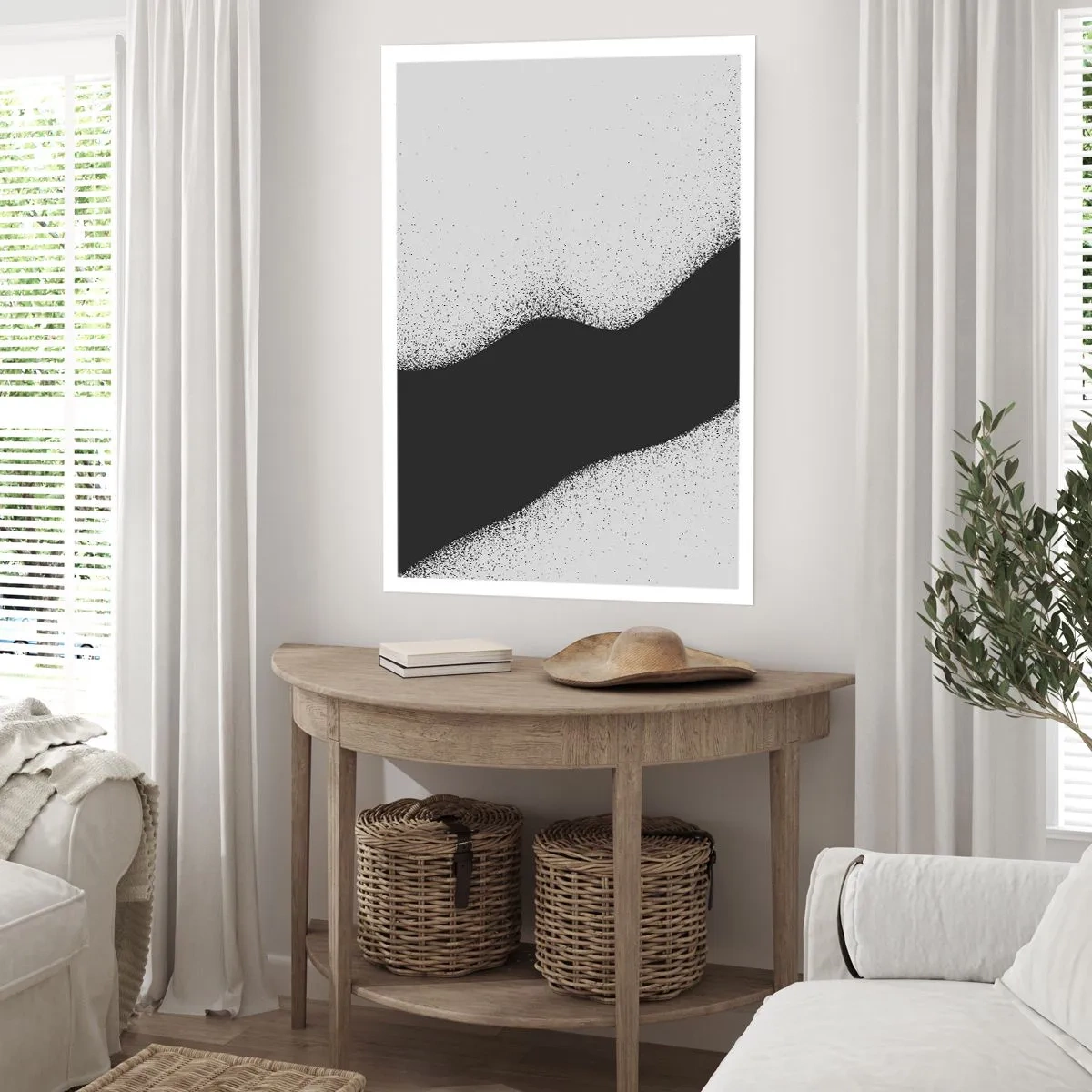 Plagát - Plynulá rovnováha - 50x70 cm