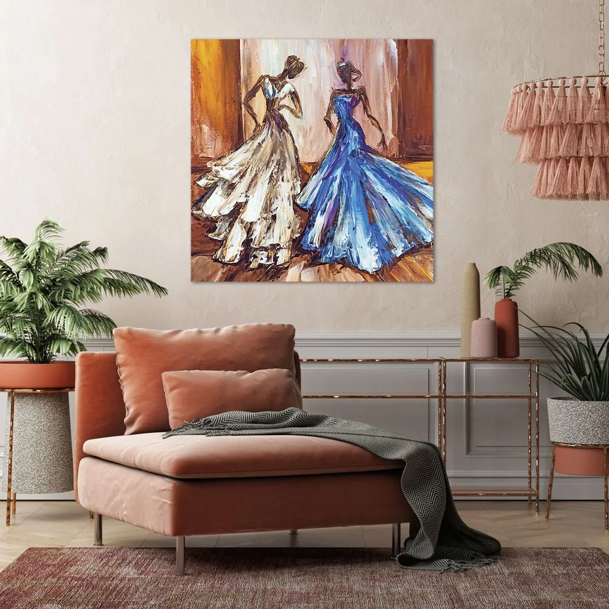 Obraz na plátne - Pôvabné duo - 40x40 cm