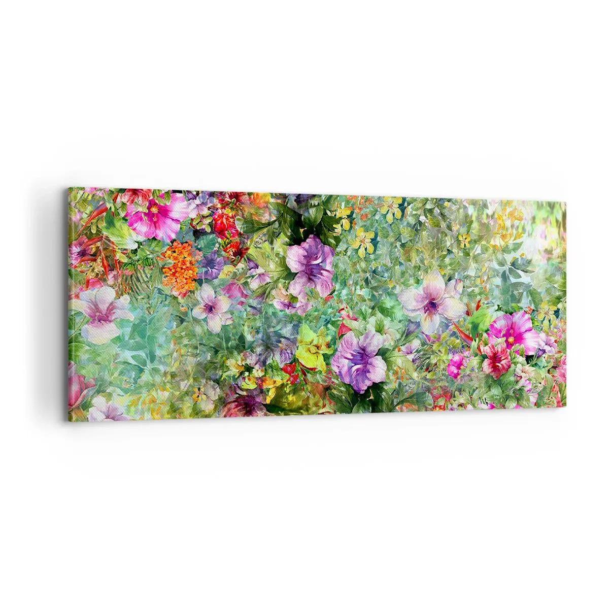 Obraz na plátne - Do kvetov, do zahynutia - 100x40 cm