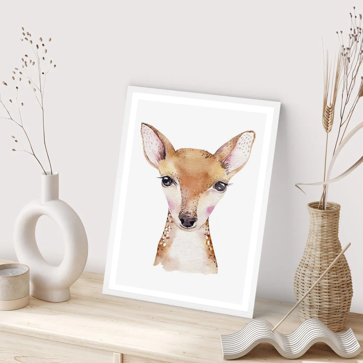 Plagát v bielom ráme - Povaha nevinnosti - 61x91 cm