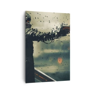 Obraz na plátne - Vražedná zbraň - tvoj vlastný terminátor - 70x100 cm