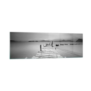 Obraz na skle - Za horami, za morom  - 160x50 cm