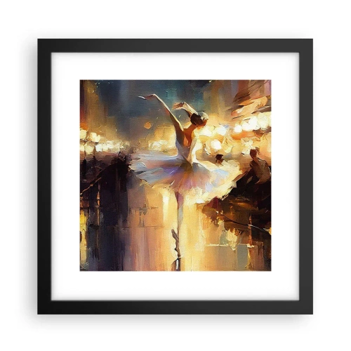 Plagát v čiernom ráme - Zázrak na ulici - 30x30 cm