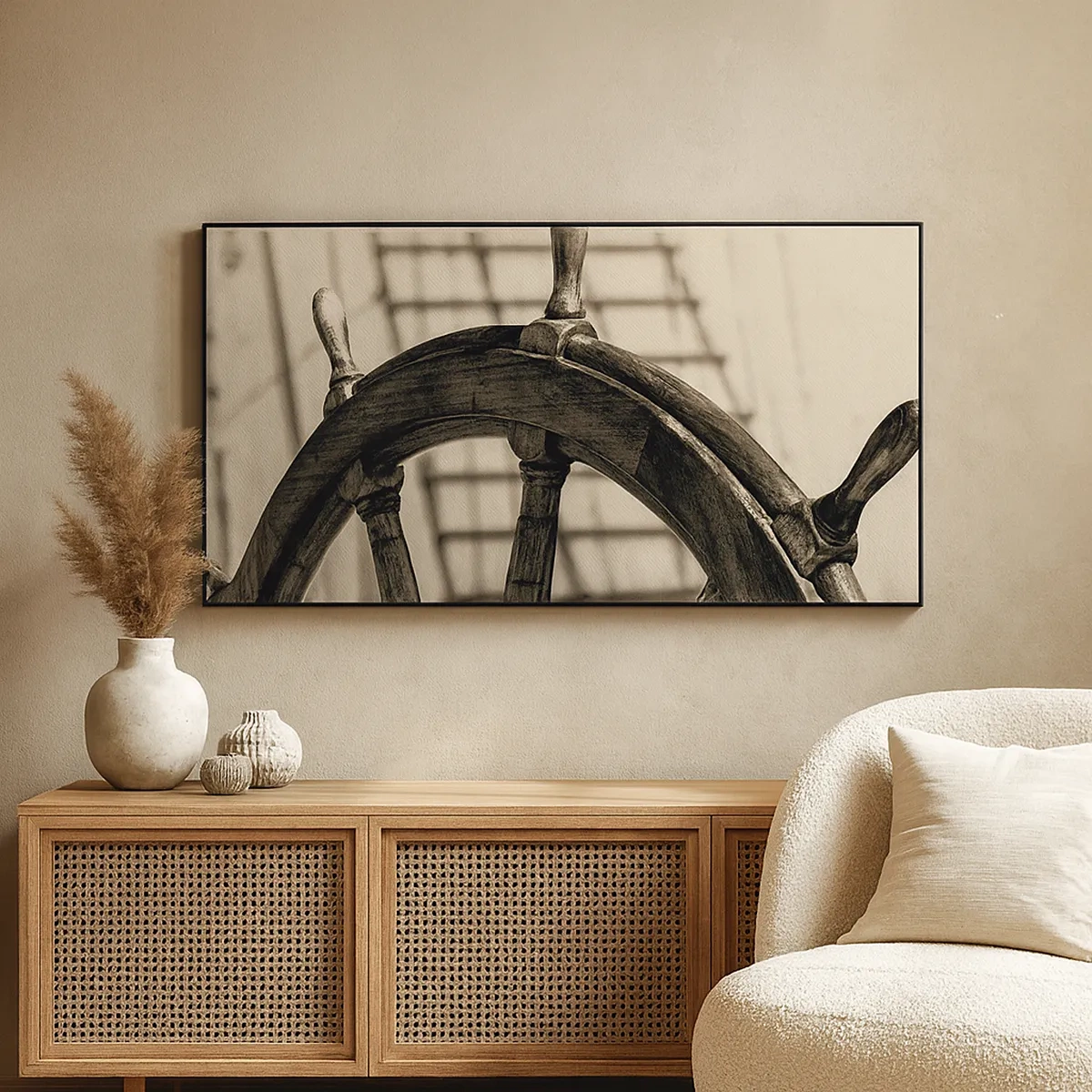 Obraz na plátne - Morské príbehy - 30x30 cm