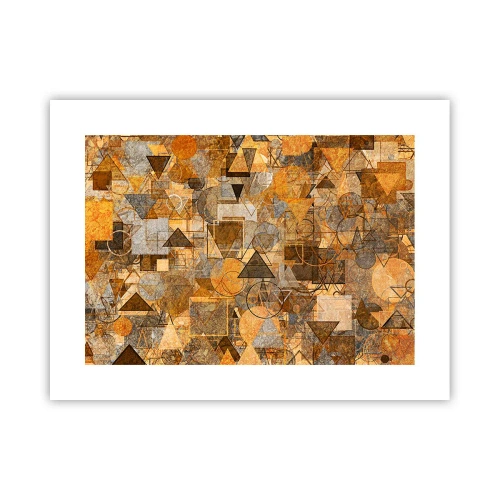 Plagát - Svet zachytený do tvaru - 40x30 cm