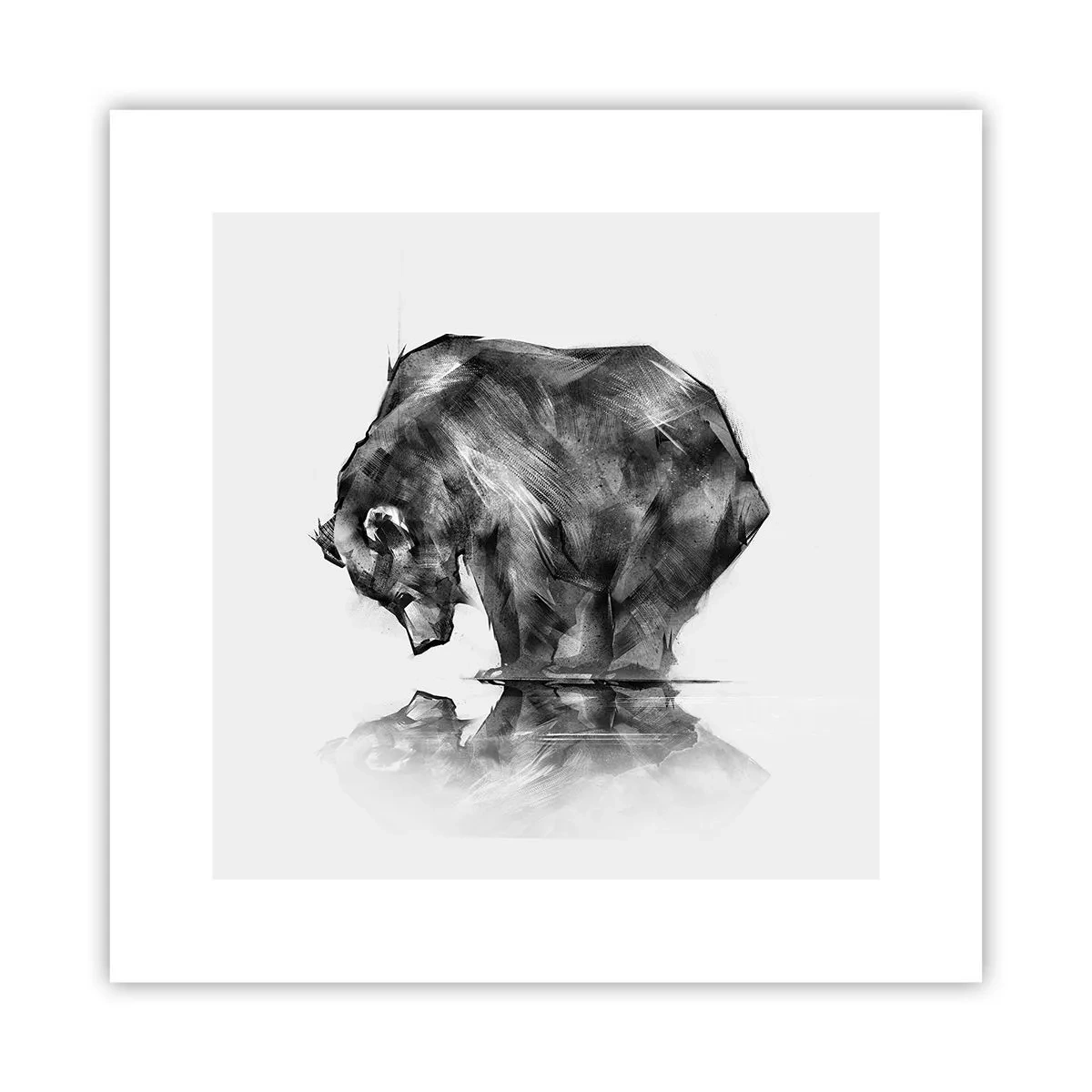 Plagát - Je príjemné sa stretnúť s niekým blízkym - 30x30 cm