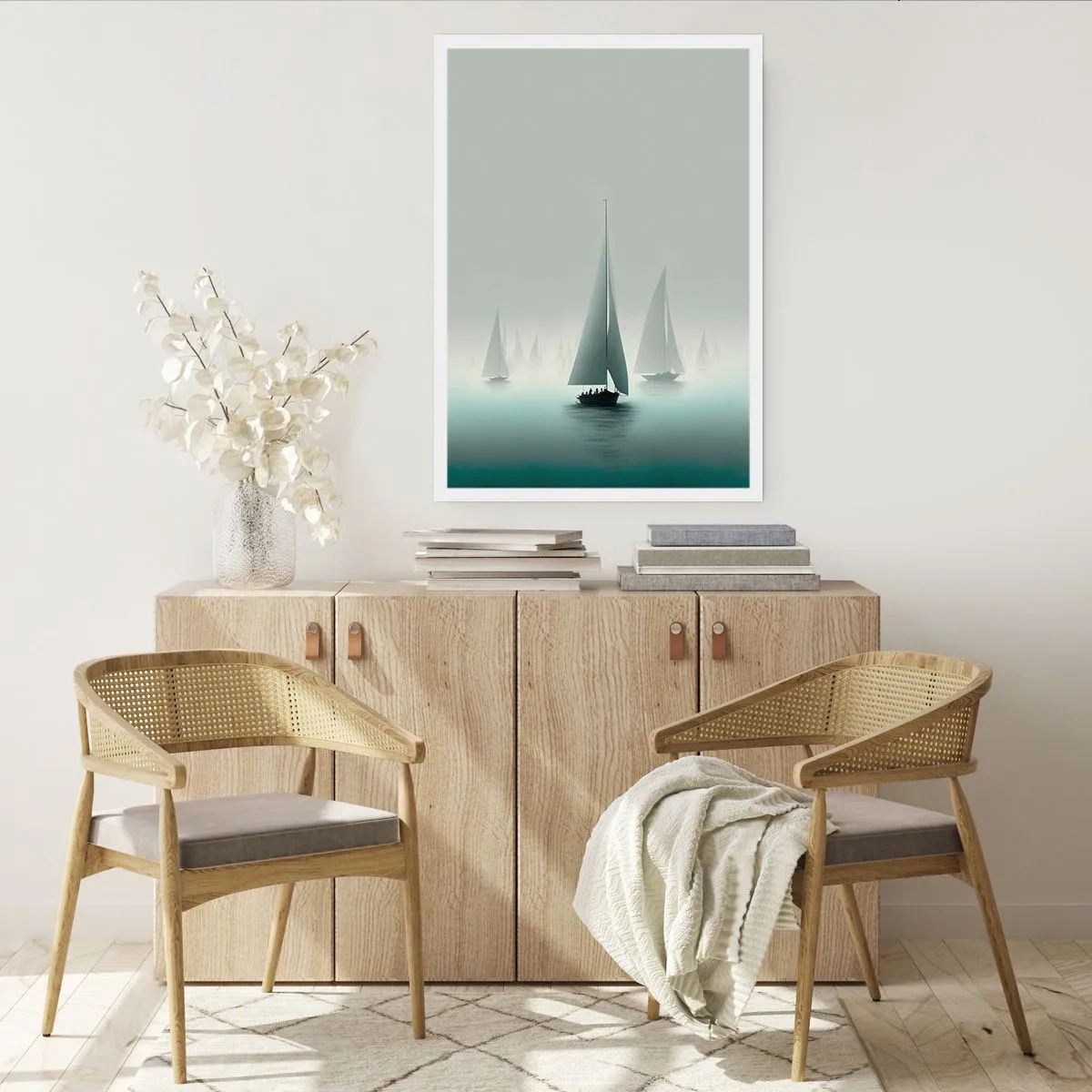 Plagát - Postavený z hmly - 70x100 cm