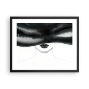 Plagát v čiernom ráme - Zmyselná záhada - 50x40 cm